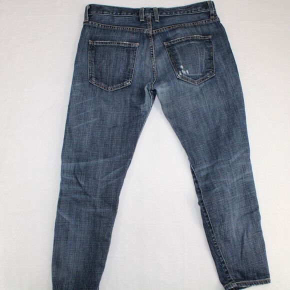 Current Elliott Denim Jeans Womens Size 26 Loved Destroy Skinny Blue Distressed - Picture 4 of 11